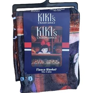 Studio Ghibli Kiki's Delivery Service Blanket Throw 45" x 60" Our Universe NEW